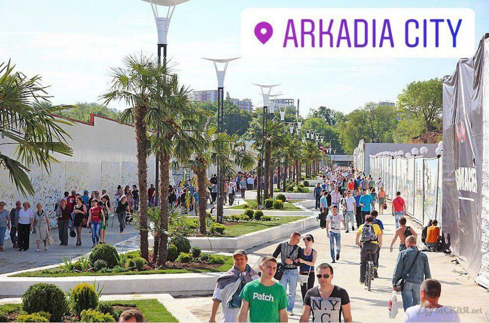 Gagarin Plaza Sea View Apart Arcadia 198 Odessa Exterior foto